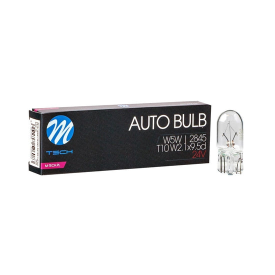 AMPOULES HALOGENES T10 W5W 24V 5W (BOITE DE 10) MTECH
