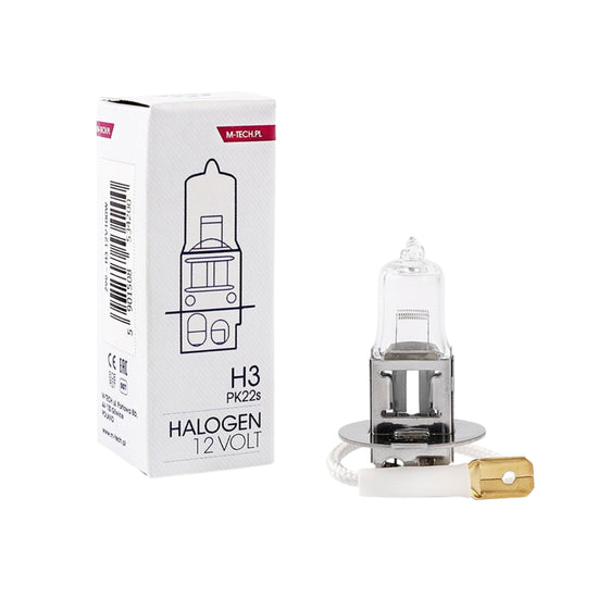 AMPOULE HALOGENE H3 12V 100W PK22S (BOITE) MTECH