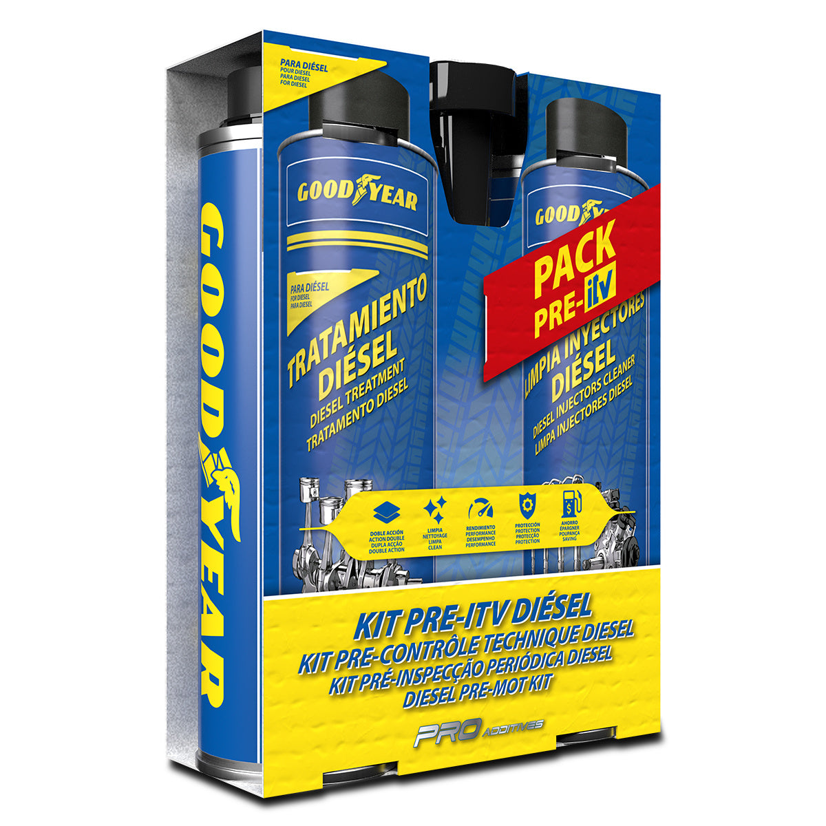 KIT PRE CONTRÔLE TECHNIQUE DIESEL GOODYEAR