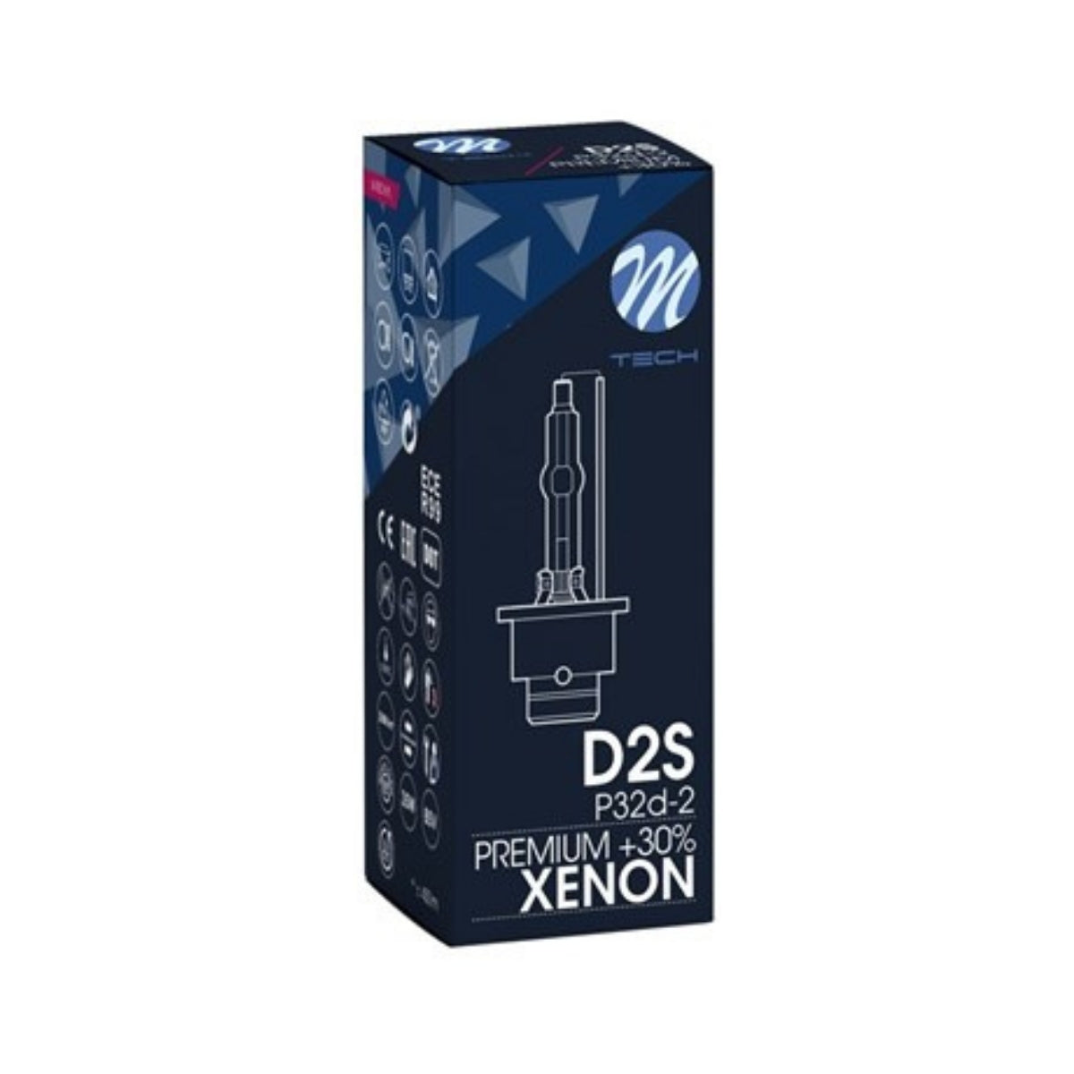 1 AMPOULE D2S 4300K 35W +30% CE (BOITE)