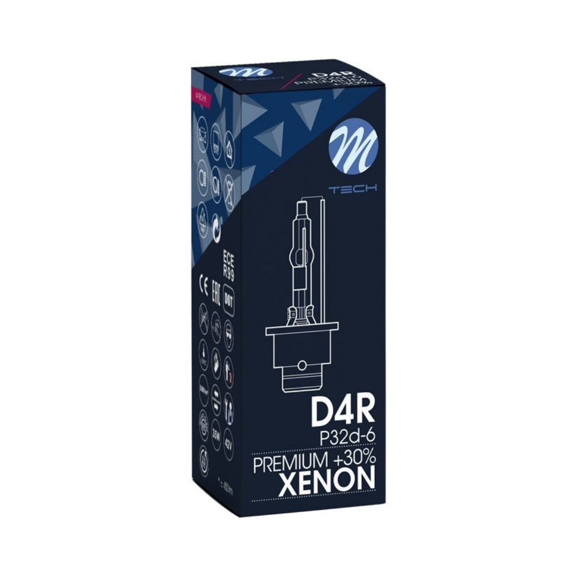 1 AMPOULE D3S 4300K 35W +30% CE (BOITE)