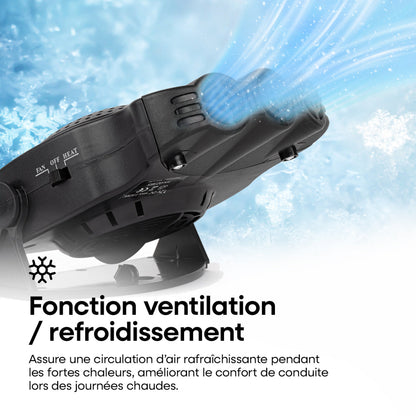 CHAUFFAGE, DEGIVRANT, VENTILATEUR 12V 150W AMIO
