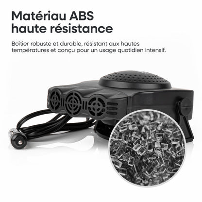 CHAUFFAGE, DEGIVRANT, VENTILATEUR 12V 150W AMIO