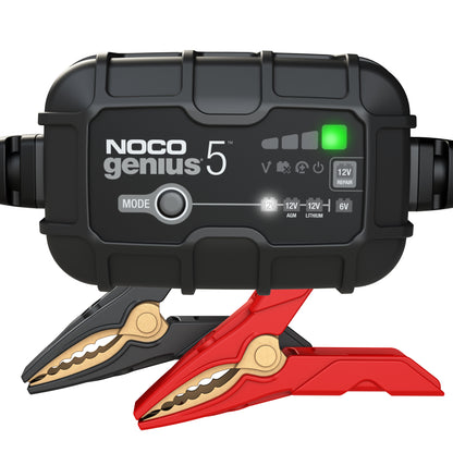 CHARGEUR BATTERIE NOCO GENIUS5 - 5A 120AH 75W
