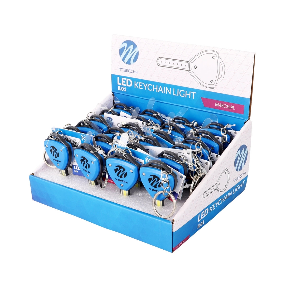 MINI TORCHE PORTE-CLE (BOX DE 24 UNITES)