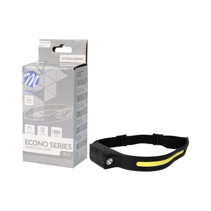 BANDEAU FRONTAL LED + LAMPE 360 LUMENS 6500K MTECH