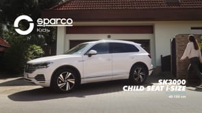 SIEGE ENFANT ROTATIF 360° SPARCO ISIZE 40-150CM ECE R129/03 ISOFIX z