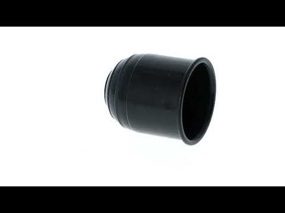 CACHE ROTULE AVEC SERRURE NOIR