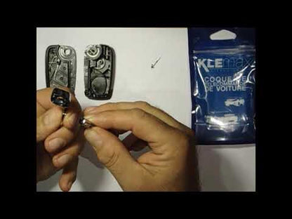 COQUE CLE ADAPTABLE POUR OPEL 2 BOUTONS LAME FRAISEE KEYSKAR