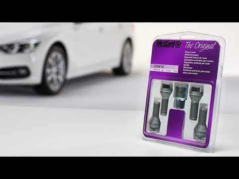 4 ECROUS ANTIVOL SU MCGARD M14X2.0/ 60°/ LONG. 22.7MM/ Ø21MM