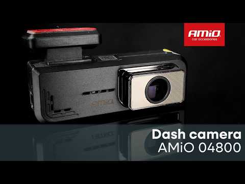 CAMERA EMBARQUEE DASHCAM AV + AR 2K +1K WLAN 512GB WIFI FULL HD AMIO