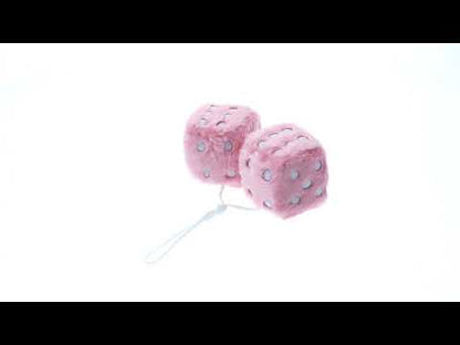 DES EN PELUCHE ROSE X 2