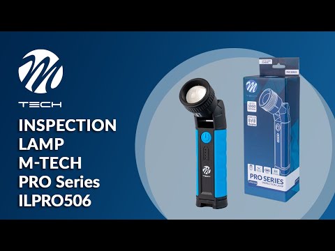 LAMPE D'INSPECTION COB A RECHARGE INDUCTION OU USB-C + CHARGE RAPIDE 20W