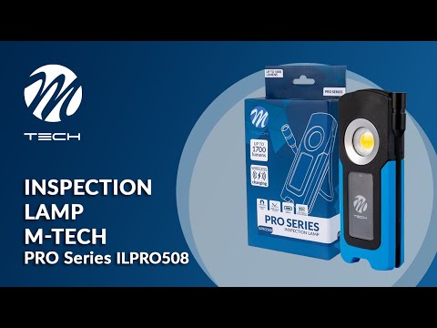 LAMPE D'INSPECTION MTECH PRO 1700LUMENS 15W + 3W COB + ECLAIRAGE FLEXIBLE 30CM