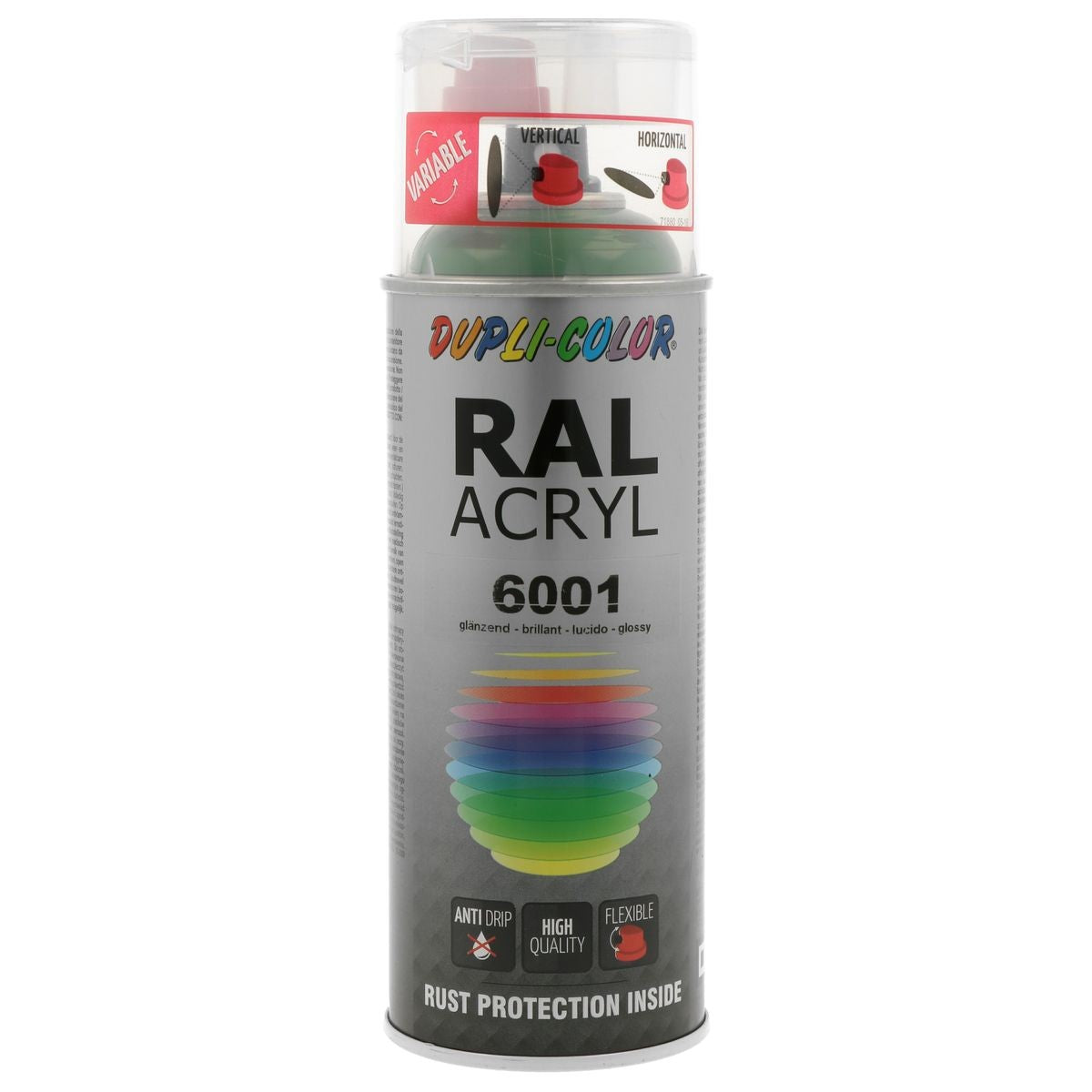 PEINTURE ACRYL RAL6001 VERT EMERAUDE BRILLANT 400ML DUPLI COLOR