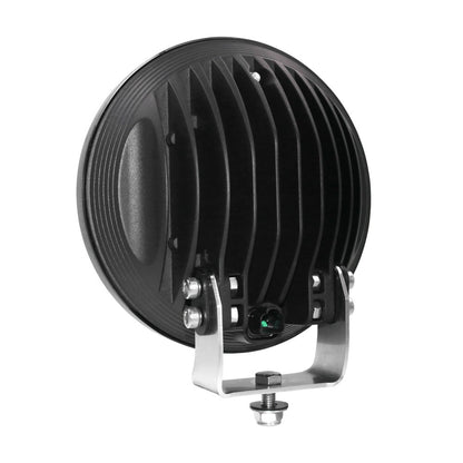 PROJECTEUR LONGUE PORTEE LED CREE ROND - 72W 12-32V NOIR 230mm