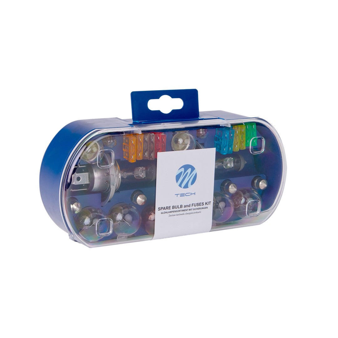 MAXI COFFRET D'AMPOULES DE SECOURS 30PCS 2 X H4 12V MTECH