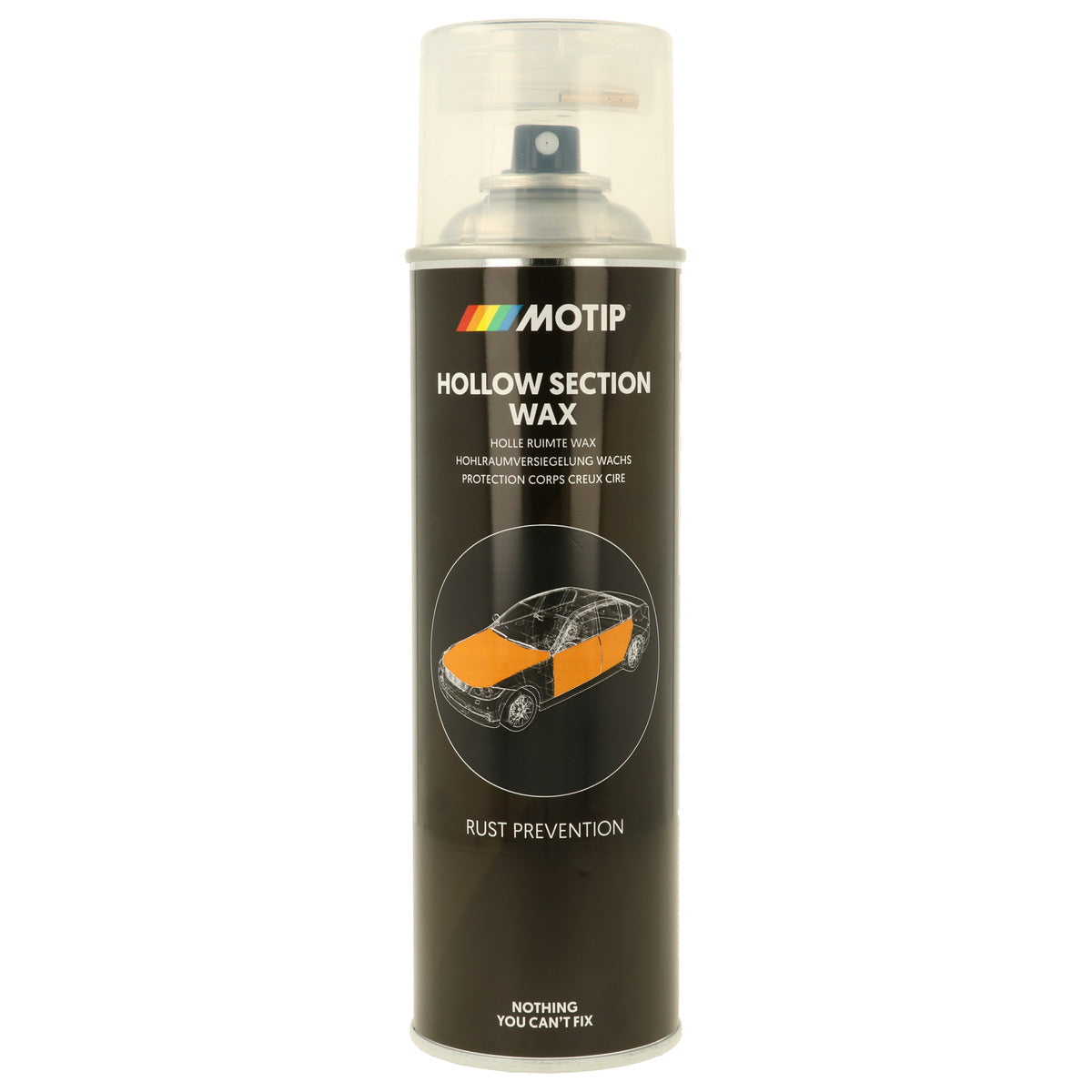 ANTIROUILLE A BASE DE CIRE POUR ESPACES CREUX 500ML MOTIP