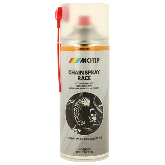 LUBRIFIANT POUR CHAINE DE VELO SPORT AEROSOL 400ML MOTIP