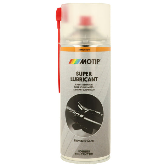 LUBRIFIANT POUR CHAINE DE VELO SUPER AEROSOL 400ML MOTIP