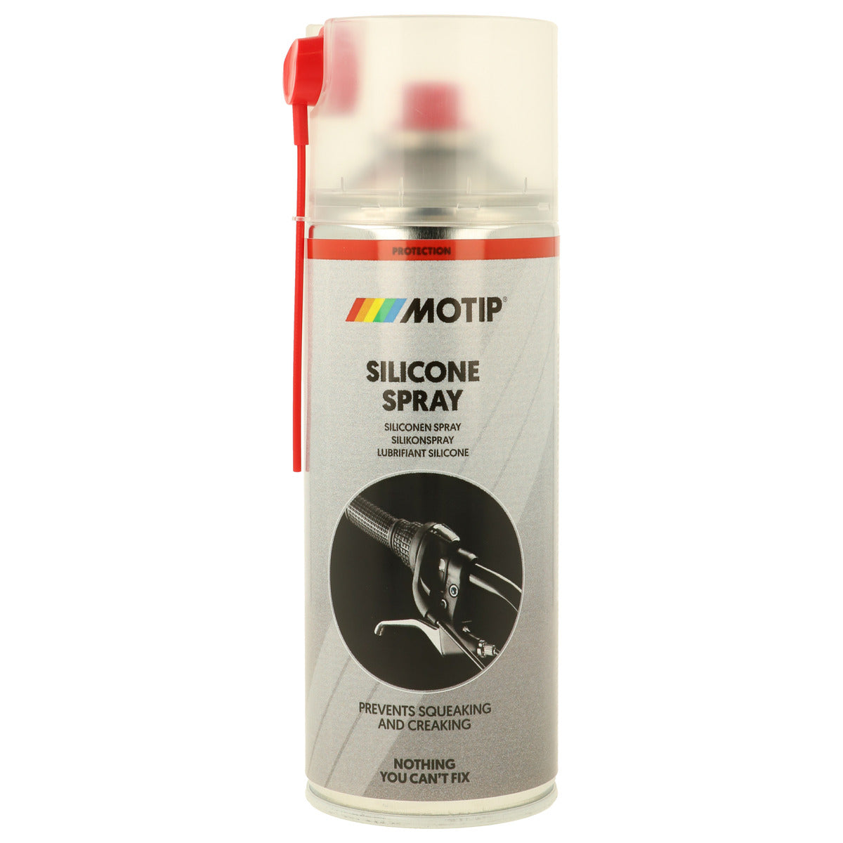LUBRIFIANT SILICONE POUR VELO AEROSOL 400ML MOTIP