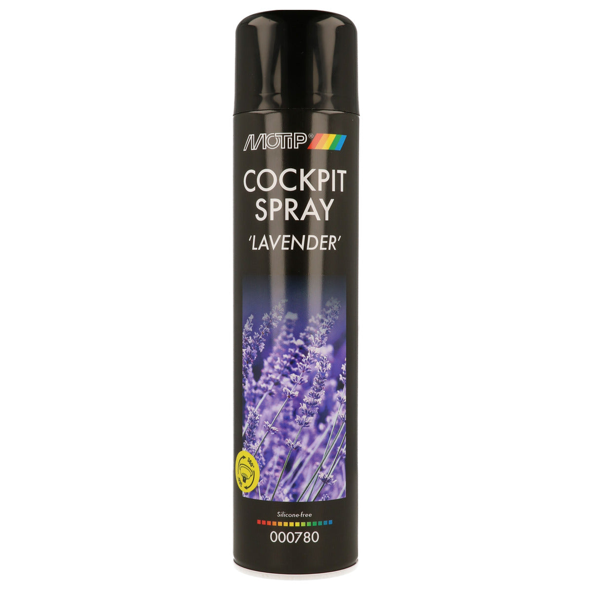 NETTOYANT PLASTIQUE LAVANDE AEROSOL 600ML MOTIP