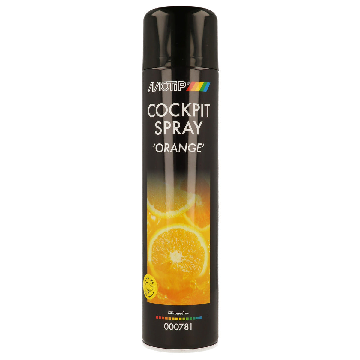 NETTOYANT PLASTIQUE ORANGE AEROSOL 600ML MOTIP