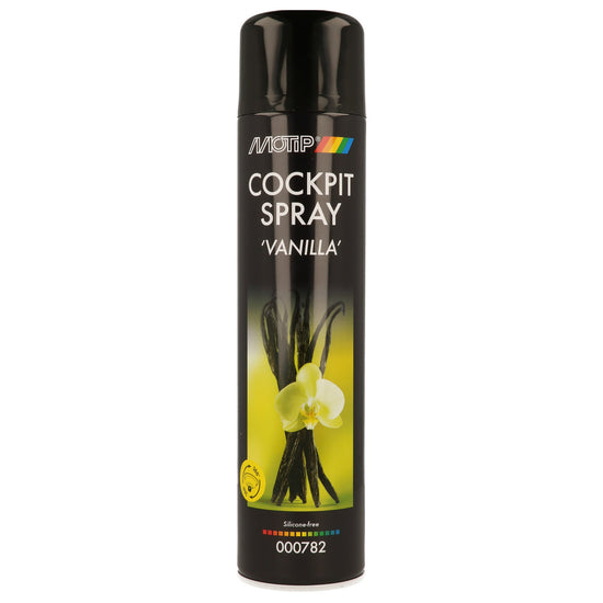 NETTOYANT PLASTIQUE VANILLE AEROSOL 600ML MOTIP