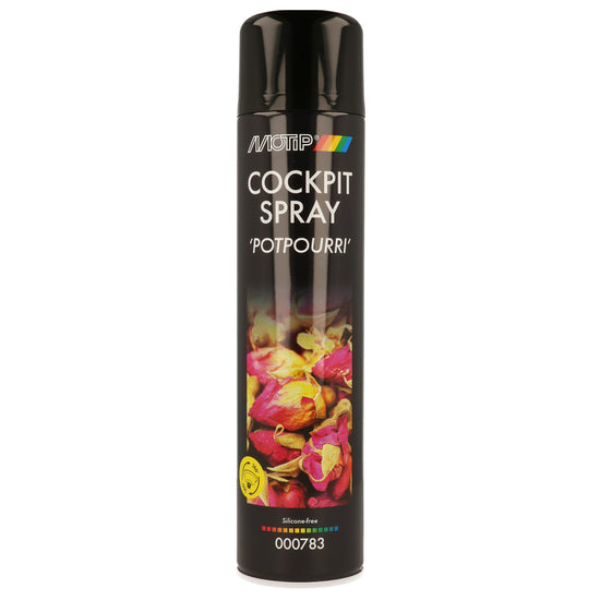 NETTOYANT PLASTIQUE POT-POURRI AEROSOL 600ML MOTIP