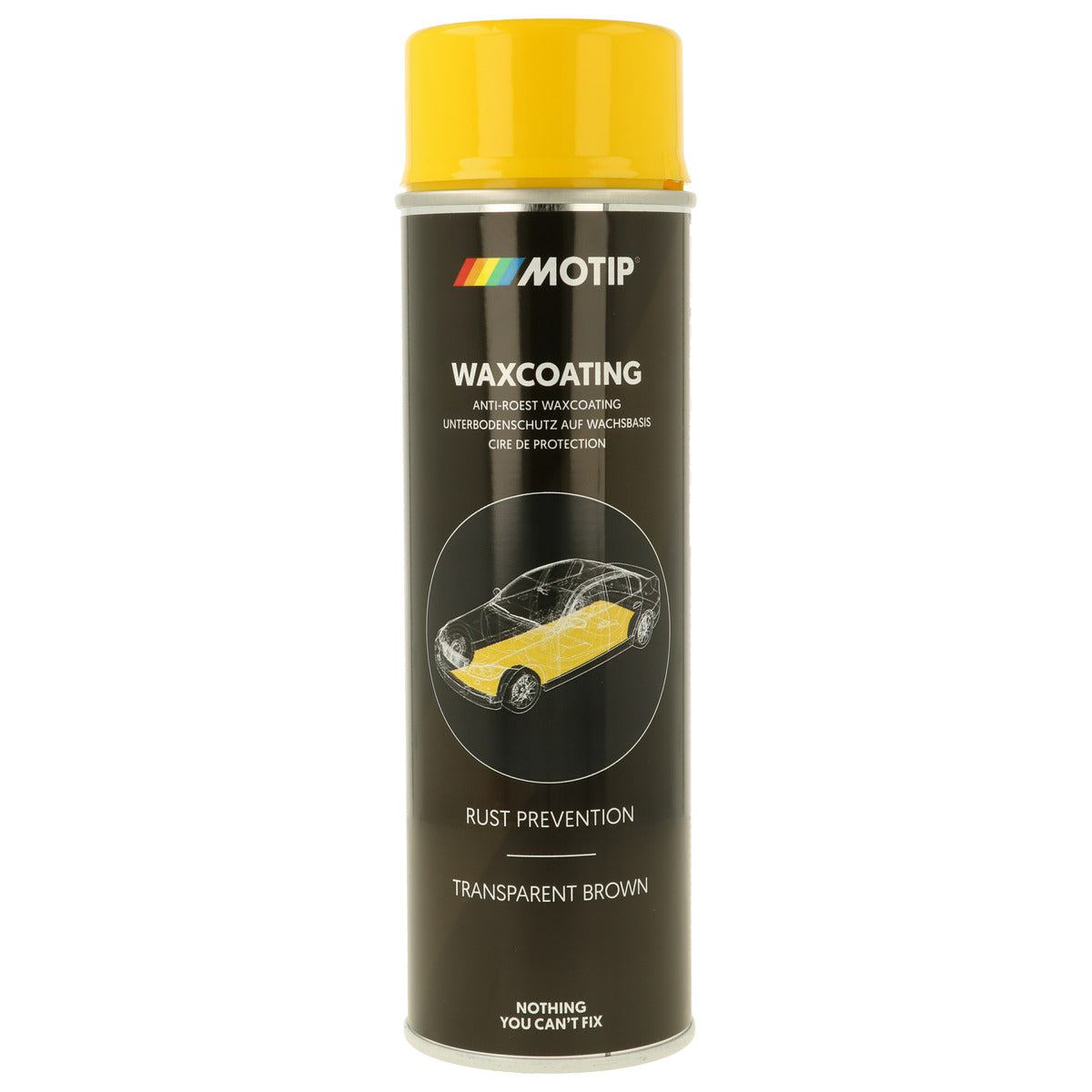 CIRE DE PROTECTION ANTIROUILLE TRANSPARENTE FLACON 500ML MOTIP