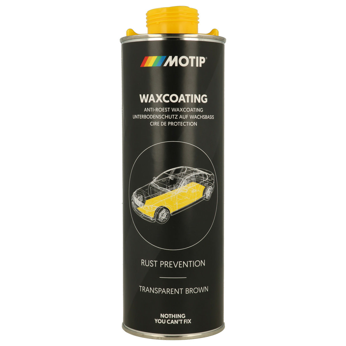 CIRE DE PROTECTION ANTIROUILLE TRANSPARENTE FLACON 1L MOTIP