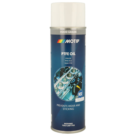 LUBRIFIANT PTFE ALIMENTAIRE CERTIFIE NSF-H1 AEROSOL 500ML MOTIP