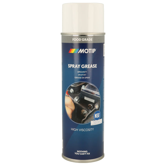 GRAISSE UNIVERSELLE PTFE ALIMENTAIRE CERTIFIE NSF-H1 AEROSOL 500ML MOTIP