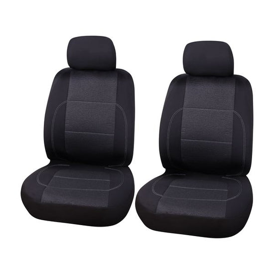 JEU DE HOUSSES PARIS 4 PCS NOIR/GRIS
