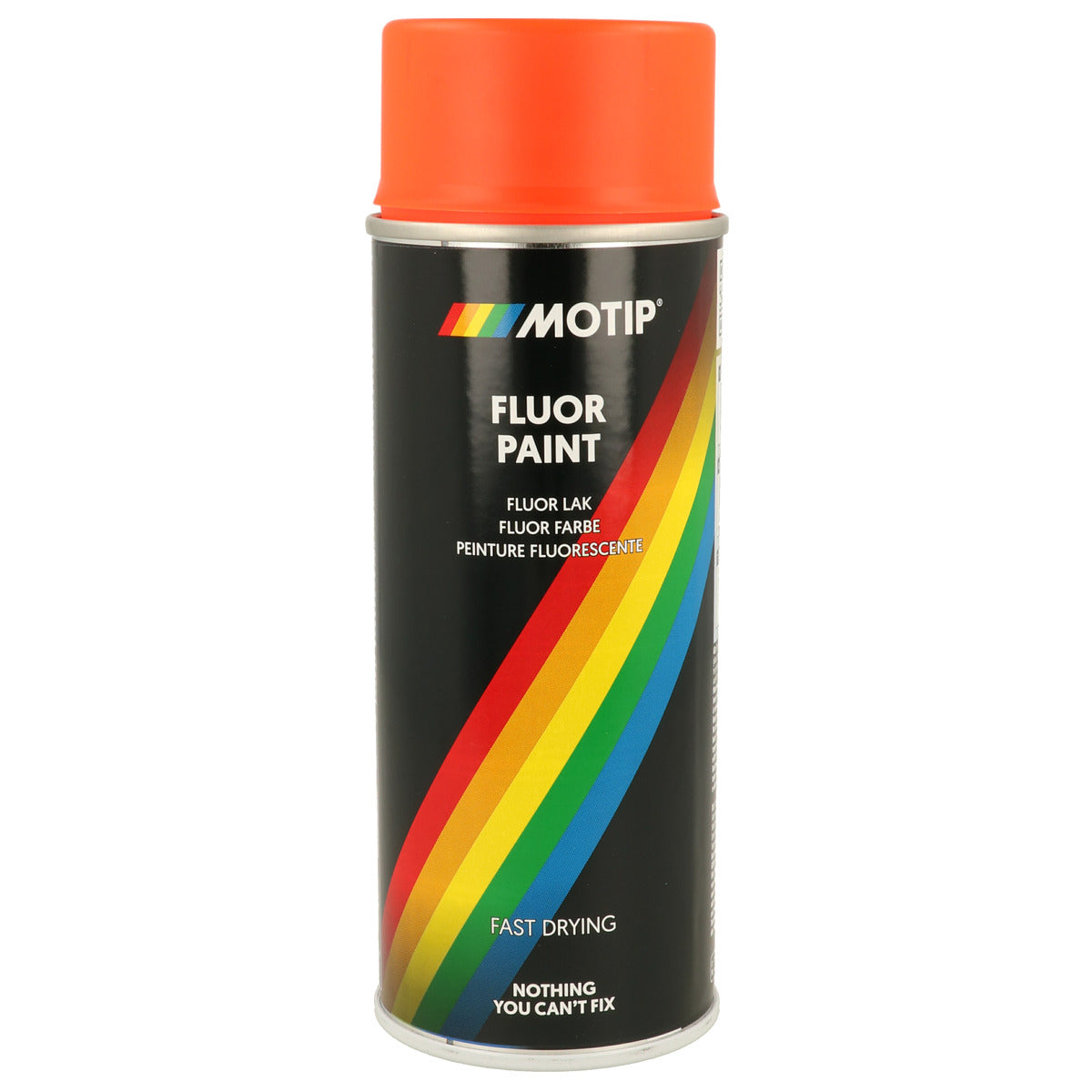 PEINTURE FLUO ROUGE AEROSOL 400ML MOTIP