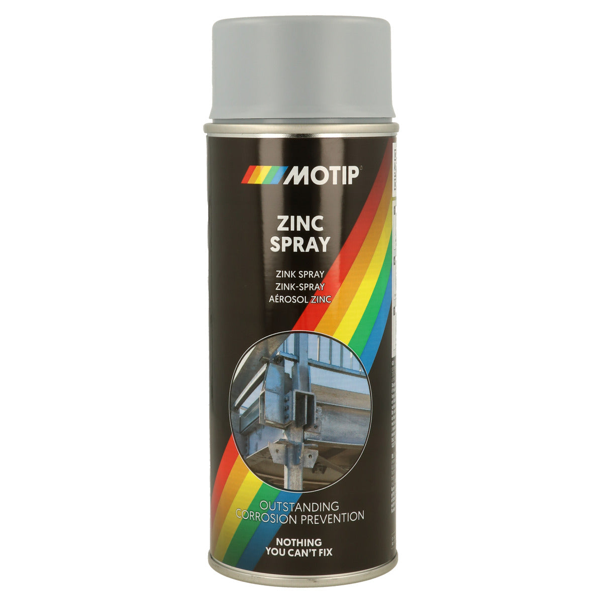 PEINTURE DE GALVANISATION A FROID AEROSOL 400ML MOTIP