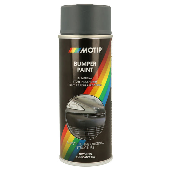 PEINTURE PLASTIQUE GRISE FONCE AEROSOL 400ML MOTIP