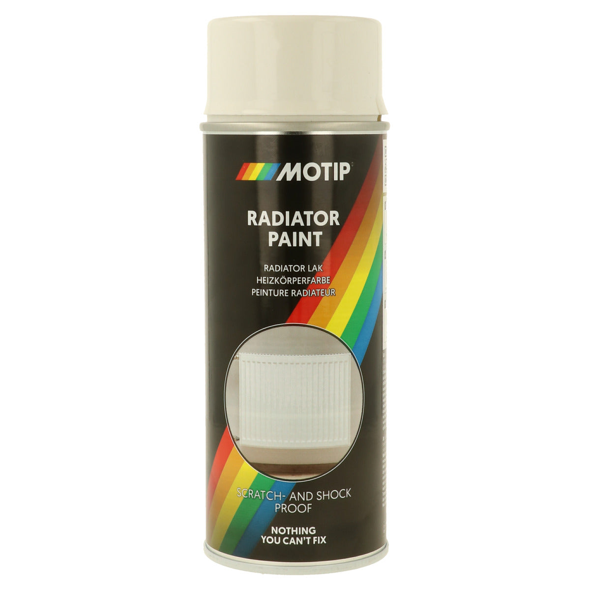 PEINTURE RADIATEUR BLANCHE BRILLANTE 400ML MOTIP