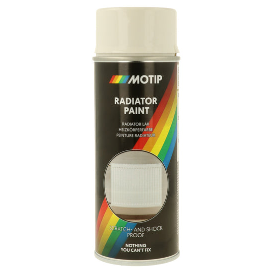PEINTURE RADIATEUR BLANCHE BRILLANTE 400ML MOTIP