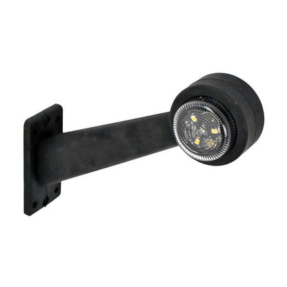 FEU DE GABARIT GAUCHE/LED DIAGONAL ROUGE/BLANC 200MM
