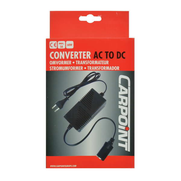 CONVERTISSEUR 230/12V 60W CARPOINT