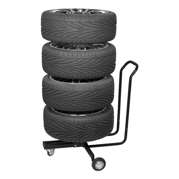 PORTE ROUES MOBILE A ROULETTES + HOUSSE