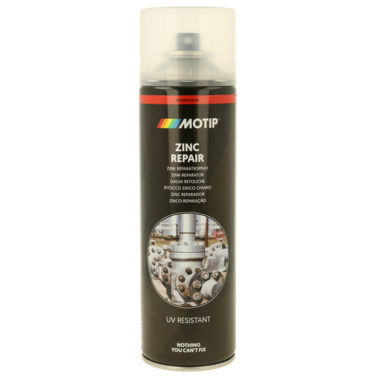 PEINTURE GALVA RETOUCHE AEROSOL 500ML MOTIP
