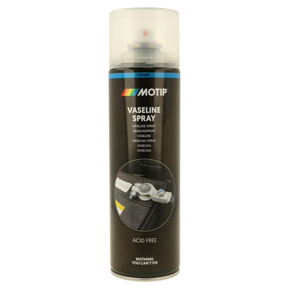 LUBRIFIANT VASELINE AEROSOL 500ML MOTIP