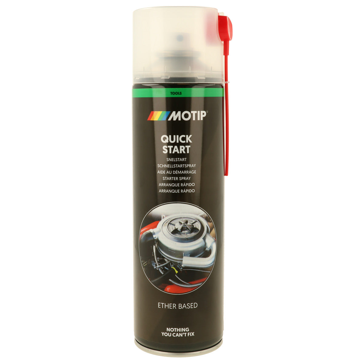 AIDE AU DEMARRAGE A L'ETHER AEROSOL 500ML MOTIP