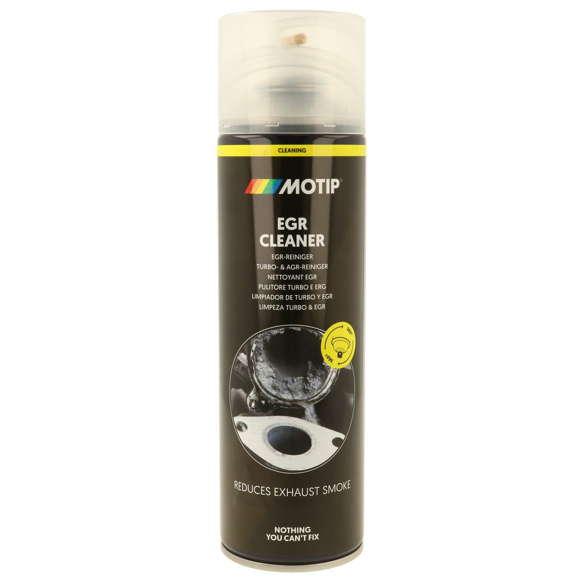 NETTOYANT VANNES EGR AEROSOL 500ML MOTIP