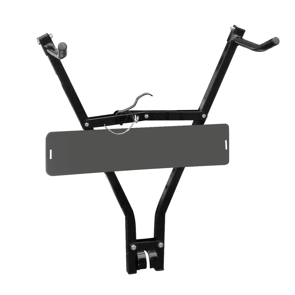 PORTE VELOS UNIVERSEL 2 VELOS AVEC PORTE PLAQUE IMMAT