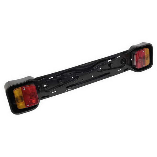 BARRE D'ECLAIRAGE ARRIERE POUR PORTE VELO 85X15CM