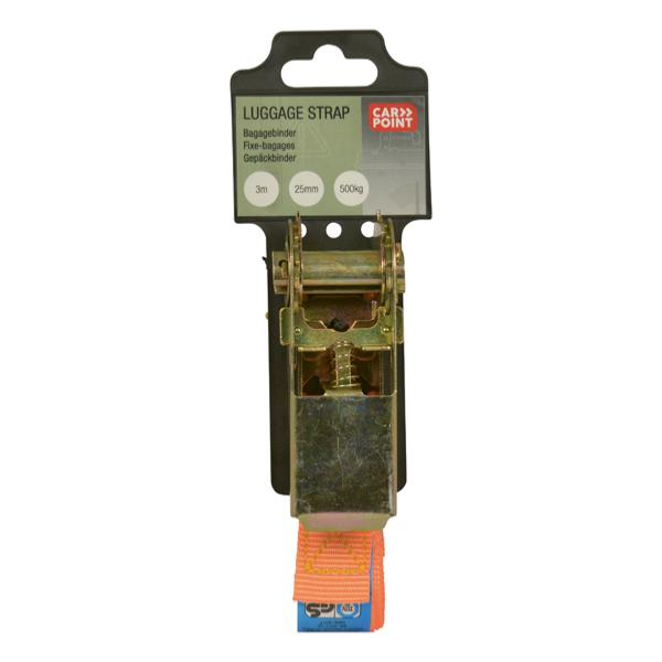 SANGLE A CLIQUET 3M 25MM 500KG X1