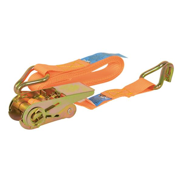SANGLE A CLIQUET AVEC CROCHETS 5M 25MM 350KG X1